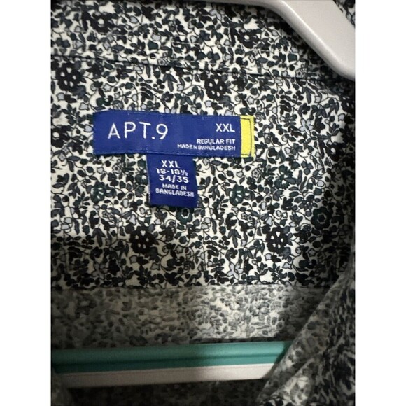 Apt 9 Regular Fit Men’s Xxl‎ Button Down Long Sleeve Shirt - Picture 2 of 8
